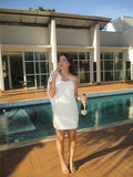 Vestido Champagne Bow