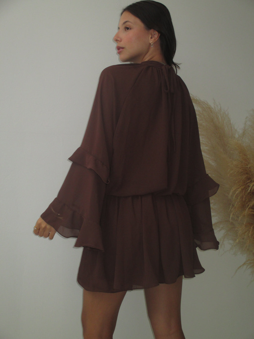 Vestido Siena Marrom
