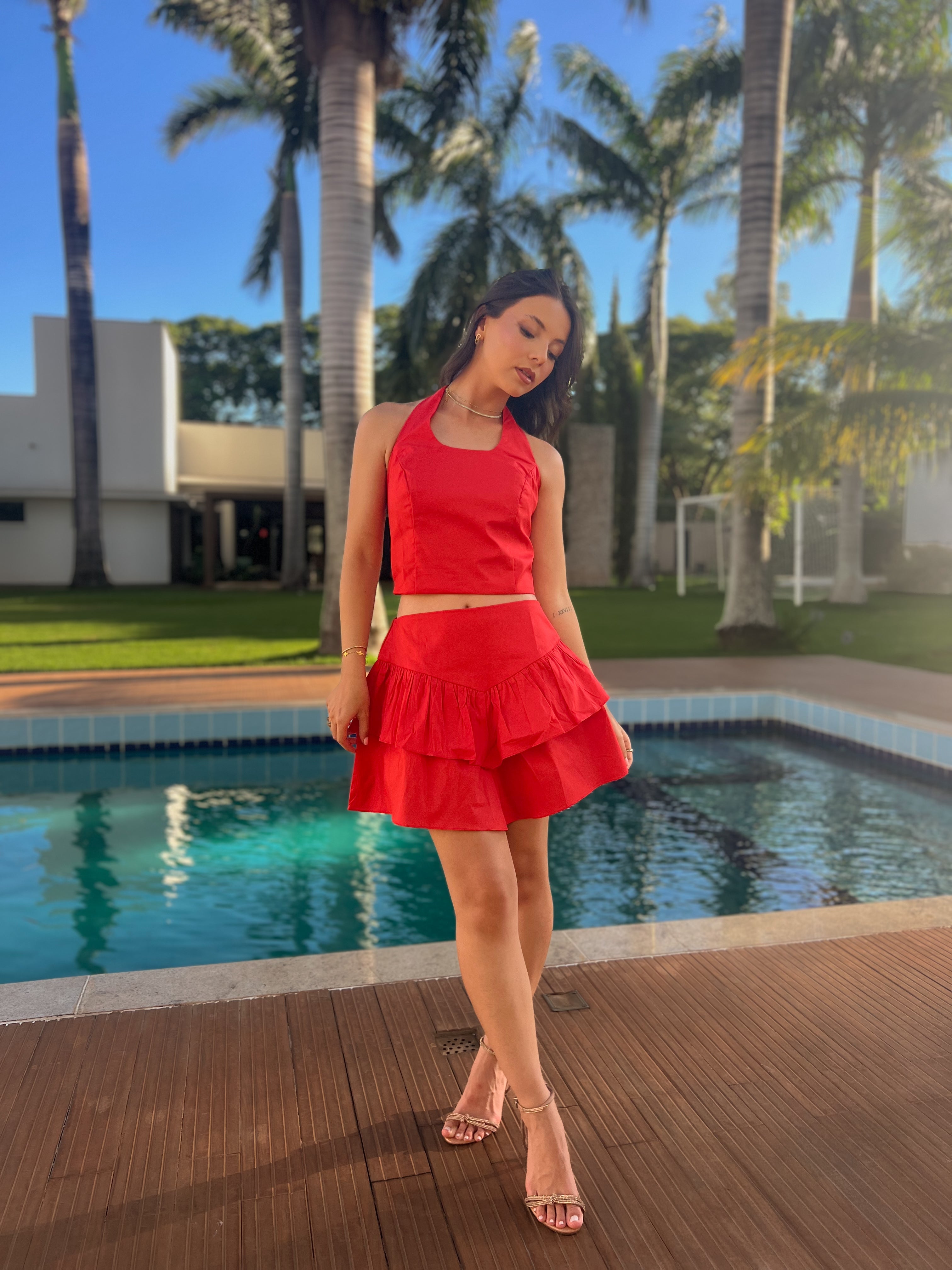 Conjunto Red Xmas