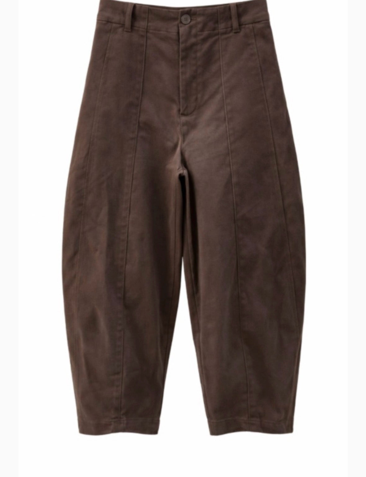 Calça Barrel Marrom